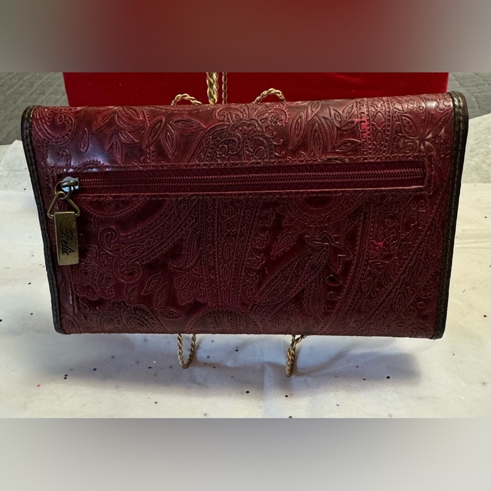 Relic Tri-Fold Snap Wallet Red&Brow. - image 2